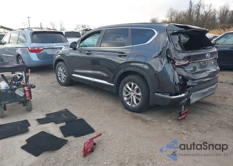 2020 Hyundai Santa Fe Se from USA, damaged, VIN 5NMS23AD1LH255475